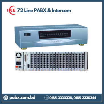 IKE 72 Line PABX & Intercom Machine in Bangladesh