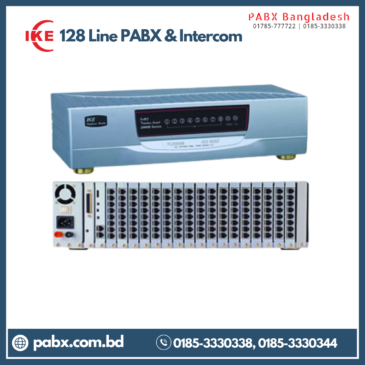 IKE 128 Line PABX Apartment Intercom System Bangladesh
