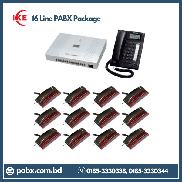 16 Line PABX Package 16 Telephone Complete Price in Bangladesh