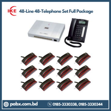 PABX System 48-Line 48-Telephone Set Full Package Price in Bangladesh
