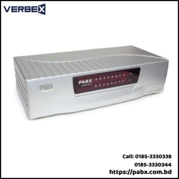 Verbex VT-040B-40P Professional Series 40-Port PABX & Apartment Intercom Machine